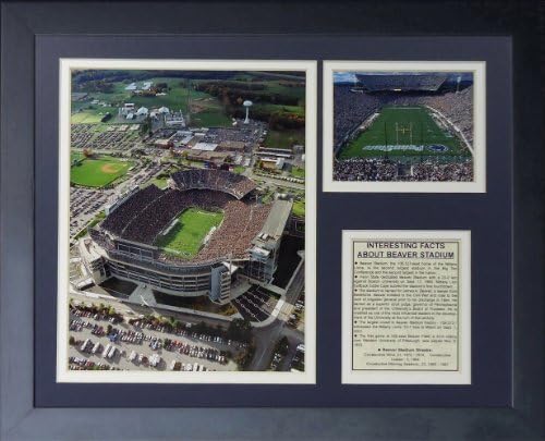 Legende nikad ne umiru Penn State Nittani Lions Beaver Stadium uokvireni Foto Kolaž, 11 do 14 inča