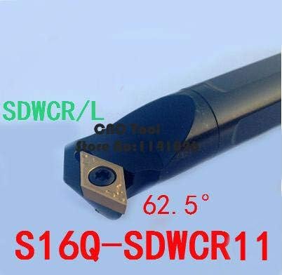 FINCOS S16Q-SDWCR11/S16Q-SDWCL11, Unutarnji okretanje alat na 62,5 ° расточная letva токарного alatnih strojeva, okretanje alata, CNC,