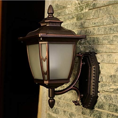 LXXSH Vanjski vodootporna zidna svjetiljka LED vrtna zidna svjetiljka Balkon za prolaz zidna svjetiljka Vanjska zidna svjetiljka Zidna