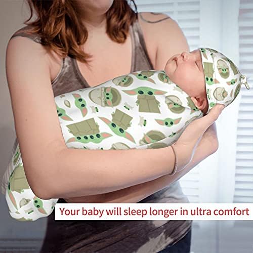 Suqkxco baby novorođenčad Swaddle Deck vreća za dojenčad zamotavanje pokrivač novorođenčad s beanie set beat dečko prima pokrivanje