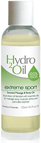 Hydro 2 ulje - Ekstremno sportsko masažno ulje za masažu tijela i ulje soje zrna pomiješano s esencijalnim uljima za masiranje mišićavih