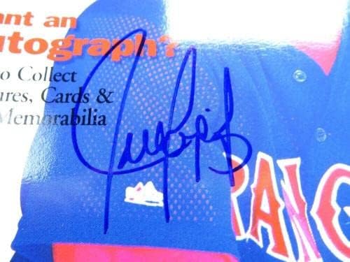 Juan Gonzalez potpisao je časopis s autogramom 1997.