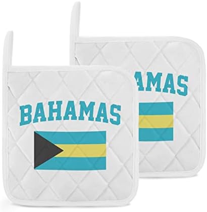 Bahame zastave držača lonca za kuhinju otporna na toplinu pećnice za tople jastučiće za kuhanje pečenja