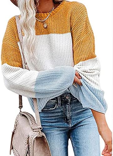 Ženski proljetni džemperi ležerna moda labava majica s majicama s održivim rukom