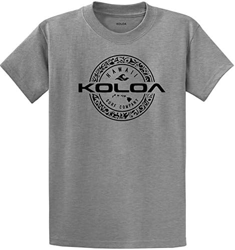 Joe's USA Koloa Surf Hawaiian Plemenskog uzorka pamučne majice u redovnim, velikim i visokim veličinama