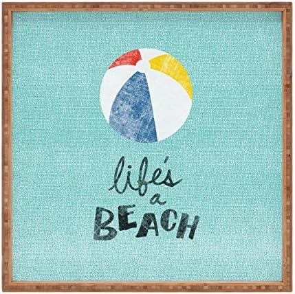 Odriče dizajna Nick Nelson Lifes plaža u zatvorenom/vanjskom trgu ladice, 16 x 16
