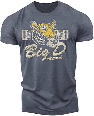 Majica u Detroitu za muškarce - Atletske majice u Detroitu - odjeća u Detroit Cityju Vintage stil