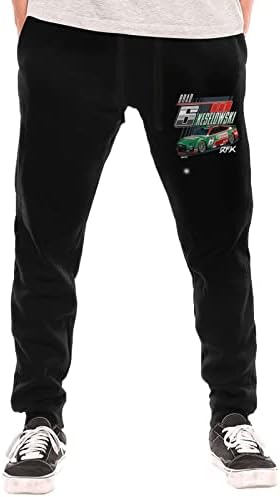 Setzy Brad Keselowski 6 Sweatpants muški flece casual joggers atletski staza hlače s džepovima