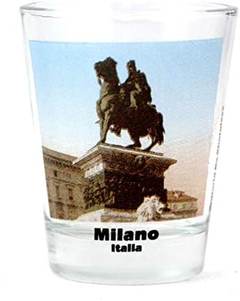 Milan Italija spomenik fotografija u boji staklo
