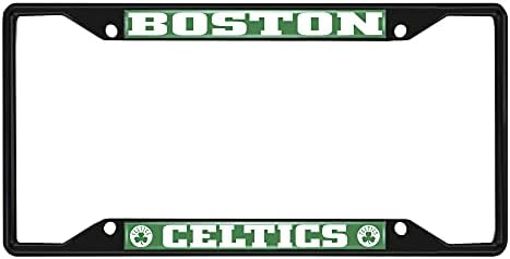 Fanmats 31326 Boston Celtics Metal Refficer Okvir crna završna obrada
