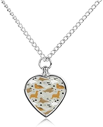 Nakit za kremiranje kućnih ljubimaca-tuljani i morževi, ogrlica s urnom za pepeo, privjesak za uspomenu s portretom mačke i psa