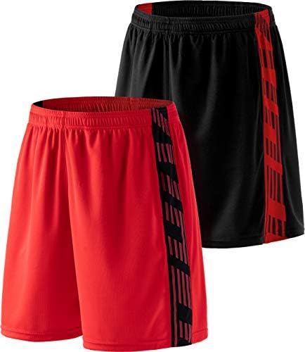 Athlio 1, 2 ili 3 pakirati muške aktivne košarkaške kratke hlače, teretana za vježbanje kratkih hlača, brze suhe mrežice atletskih