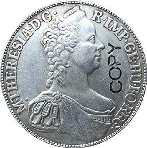 1765. Austrija 1 Thaler kovanice Kopirajte 41 mm za uredski ured za kućnu sobu