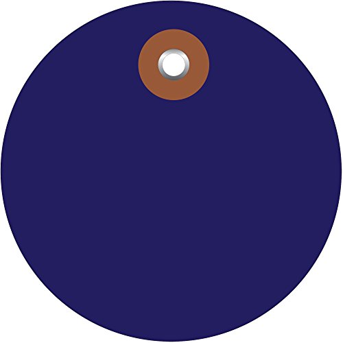 Gornji paket napaja plastične oznake kruga, unaprijed žičani, 2 , plava