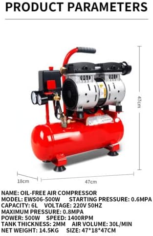 Profesija zraka bez ulja bez kompresora Mute Air kompresor 220V