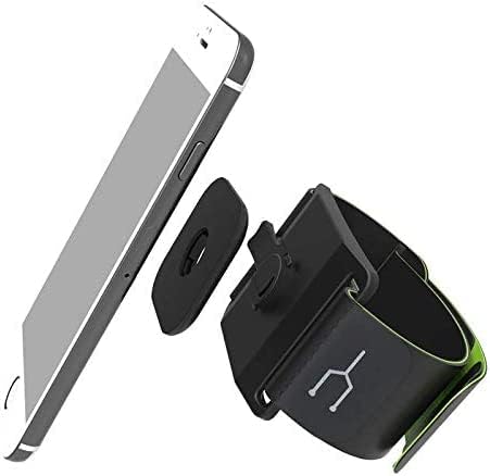 Navitech Crni mobilni telefon vodootporni pojas za trčanje - kompatibilan s tracfone motorola moto g čista