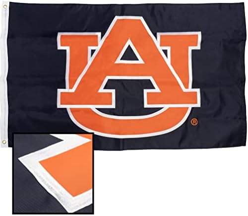 Auburn University Flags Banners Tigrovi War Eagle najlonski zatvoreni vanjski 3x5