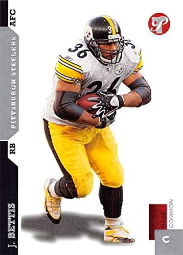 2005. Topps netaknuti nogomet 6 Jerome Bettis Pittsburgh Steelers Službeni NFL trgovačka kartica iz TOPPS Company