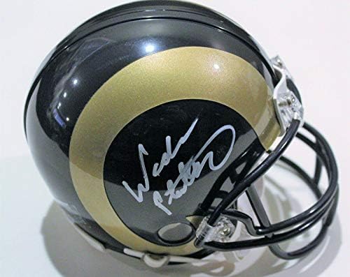 Vajd Phillips potpisao je mini nogometnu kacigu Los Angeles Rams od 2019. godine-NFL Mini kacige s autogramima