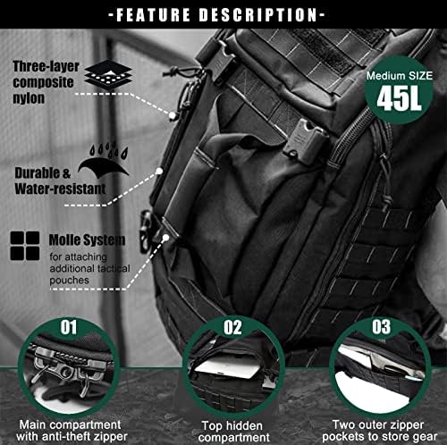 Wolfwarriorx teretana torba za duffle torbe ruksak torbica za muškarce za muškarce Women Work torba za vojsku, sport, preko noći, košarke,