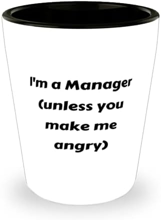 Čaša briljantnog menadžera, Ja sam menadžer, poklon kolegama, pozdrav od prijatelja