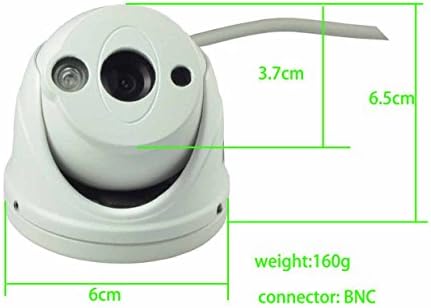 Boomlens- Analogni CCTV kamera Infracrvena sigurnosna kamera 1000TVL Dan/noćni vid Metak Vodootporna nadzorna kamera
