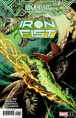 A. X. E.: Iron fist 1 VF/NM ; Strip Marvel