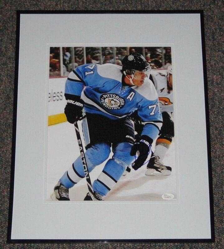 Evgeni Malkin potpisan uokviren 11x14 Photo plakat JSA PENGUINS - Autografirane NHL fotografije