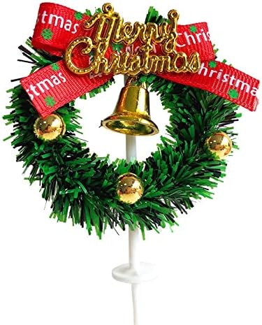 NC božićni ukras za ukrašavanje božićnog drvca za pečenje ukras za pečenje vijenac za desert za desert.