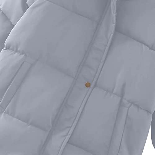 FOVIGUO jednodijelna jakna, zimska tunika parka Elegant Vježbanje dugih rukava s pamučnim kapuljačama s jaknama