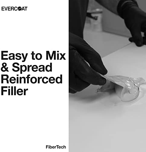 Evercoat Fiber Tech Tech Aadvisirani popravni spoj za pocinčani čelik, aluminij i još mnogo - 814 grama
