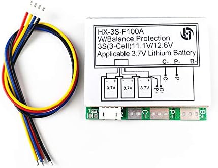 Knacro 100A 3S 3,7V zaštitna ploča za litijsku bateriju 11.1V 12.6V s ravnotežom prekomjernog prevrtanja prekomjernog prevrtanja zaštita