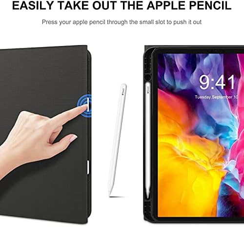 Četiri tableta s tabletama od listića, zaštitni poklopac otporan na udarce s utora za olovke za olovku za kartice za iPad Pro 2020