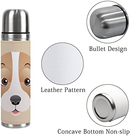 ColourLife izolirana šalica za vodu od nehrđajućeg čelika Foxhound Dog Vacuum Cup Putur