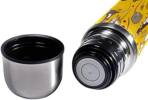 sdfsdfsd 17 oz vakuum izolirana boca od nehrđajućeg čelika Sportska kava za kavu tikvica omotana koža omotana bpa besplatno, slatki
